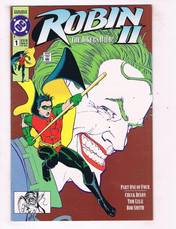 Robin 2 The Joker's Wild (1991) #1 DC Comic Book Batman Gotham Boy Wonder HH3