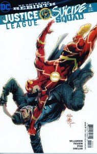 Justice League vs Suicide Squad 4 David Finch Variant 9.0 (our highest grade)