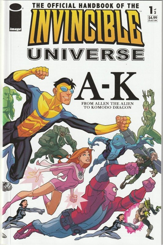 Official Handbook Of The Invincible Universe # 1 of 2 Cover A NM Image 2006 [S7]