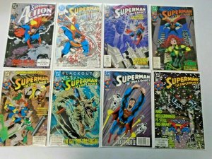 Action Comics Lot From #650-699 49 Different Average 8.5 VF+ (1990-1994)