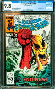 Amazing Spider-Man #251 CGC Graded 9.8 Hobgoblin appearance.