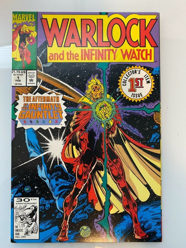 Warlock and the Infinity Watch 1 Marvel Comics 1991 Reputable Seller Fast & Safe