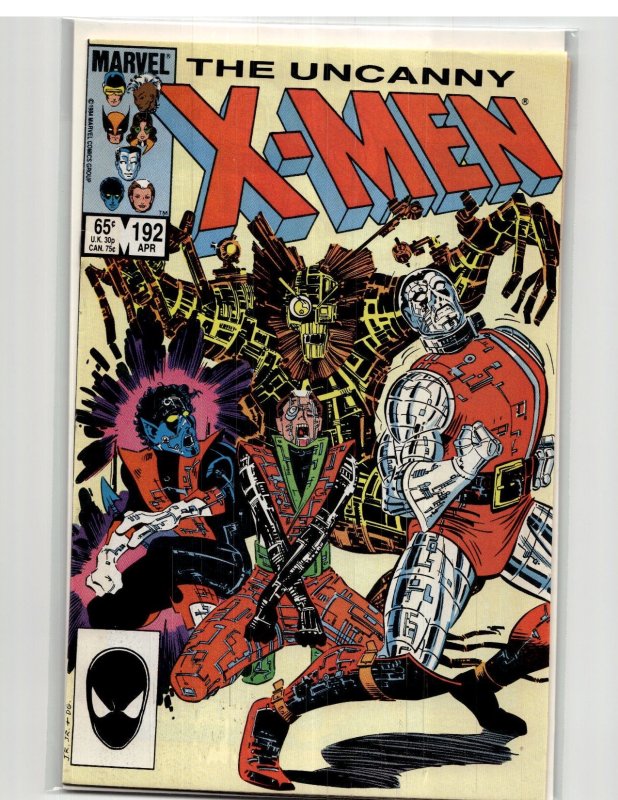 The Uncanny X-Men #192 Direct Edition (1985) X-Men