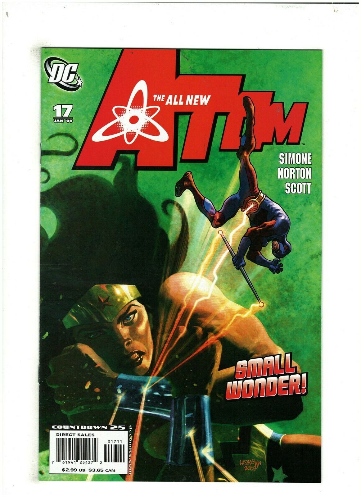 All-New Atom #17 NM- 9.2 DC Comics Ryan Choi 2008 Gail Simone, Wonder