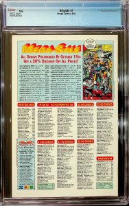 Brigade #1 (1992) - CGC 9.6 Cert#3980685004