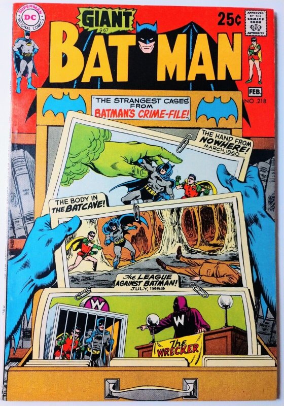 Batman #218 (1970) Bronze Age Goodness 