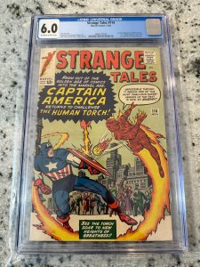Strange Tales # 114 CGC Graded 6.0 Marvel Silver Age Comic Book 1963 JH21