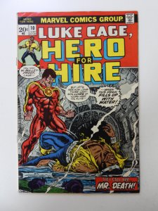 Hero for Hire #10 (1973) FN condition overspray