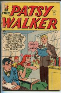 PATSY WALKER #33 1951-ATLAS-LINGERIE-HEDY-MARGIE-JEANIE-good