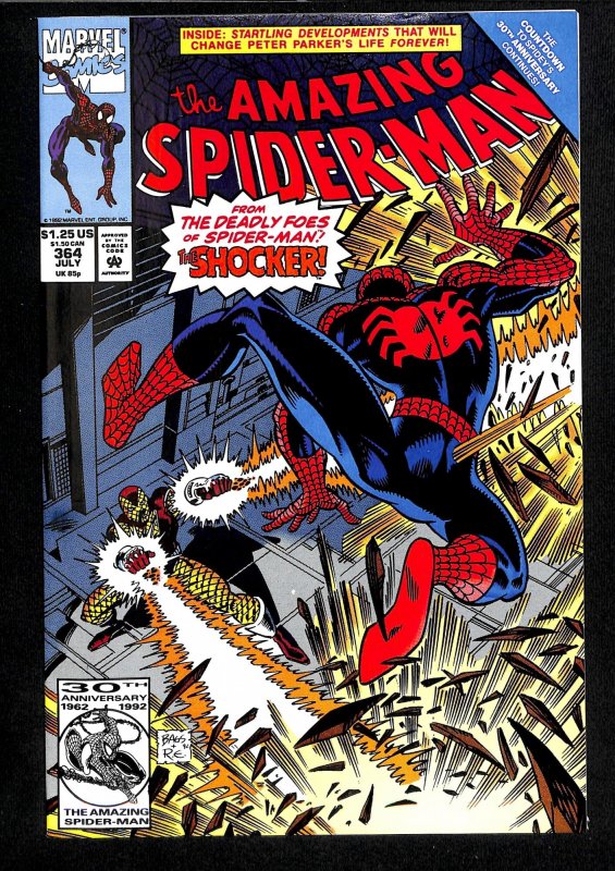 Amazing Spider-Man #364 Shocker!