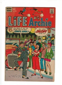 Life With Archie #79 GD/VG 3.0 Archie Comics 1968 Silver Age  