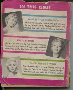 Joy 7/1953-title change-cheesecake & swimsuit pix-Marilyn-Lili St Cyr-G/VG 