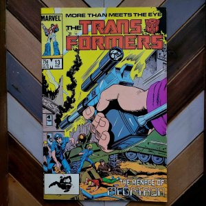 Transformers #13 FN (Marvel Comics 1986) Shooting Star Great MEGATRON Story!