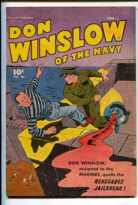 Don Winslow Of The Navy #46  1947 - Fawcett  -VG- - Comic Book