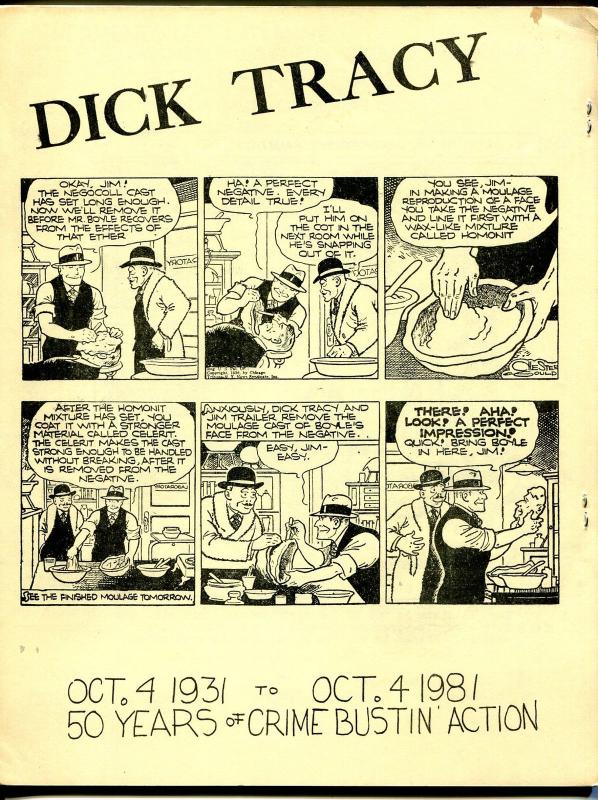 Strip Scene #18 Winter 1981-newspaper comic strip fanzine-Dick Tracy-Truman-VF