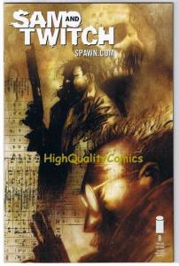 SAM & TWITCH #8, NM+, Bendis, McFarlane, Spawn, 1999, more in store