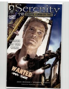 Serenity: Leaves On the Wind #1 Ghost Cover (2014) Firefly / Serenity