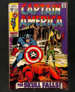 Captain America #119 3rd Appearance Falcon! Red Skull!