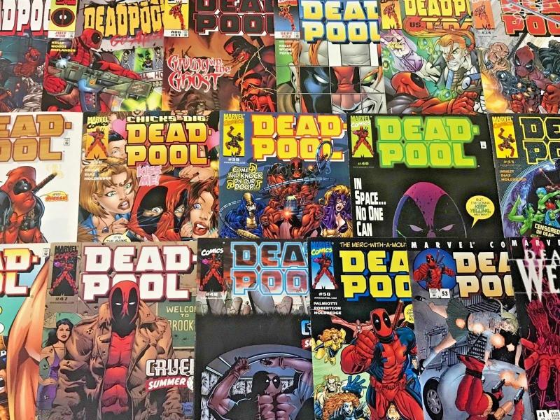DEADPOOL#28-57 VF/NM LOT 1999 (20 BOOKS) MARVEL COMICS
