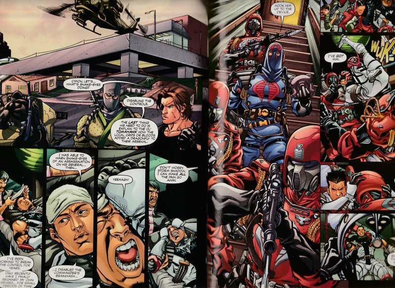 G.I. Joe A Real American Hero(Image/Devi’s Due) # 5,8,9,18,20,22,26