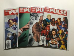 The Pulse 1-14 1 2 3 4 5 6 7 8 9 10 11 12 13 14 Lot Run Very Fine Vf 8.0 Marvel