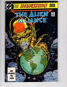 Invasion #1 The Alien Alliance (VF+) 1988 Todd McFarlane  / ID#157-A