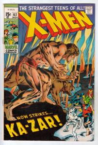 X-Men #62 (Nov-69) GD Affordable-Grade X-Men