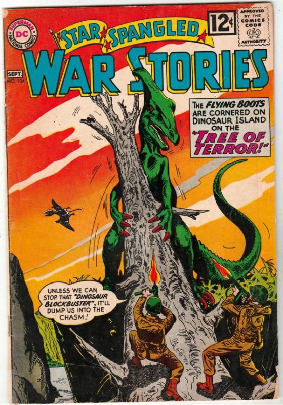 Star Spangled War Stories #104 (Sep-62) VG/FN- Mid-Grade War That Time Forgot...