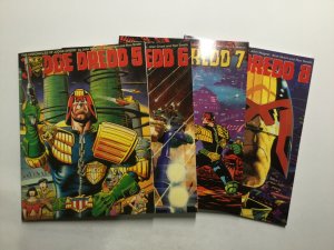 Judge Dredd 1-8 10-12 15 18 Chronicles Of Judge Dredd Magazine Lot Nm Titan