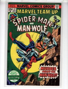Marvel Team-Up #37 (1975) Man-Wof! Frankenstein! [CR200-NSC•BI#02]