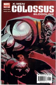 X-Men: Colossus Bloodline #1 David Hine Jorge Lucas NM