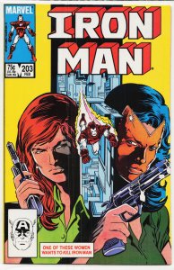 Iron Man #203 (1986) Iron Man