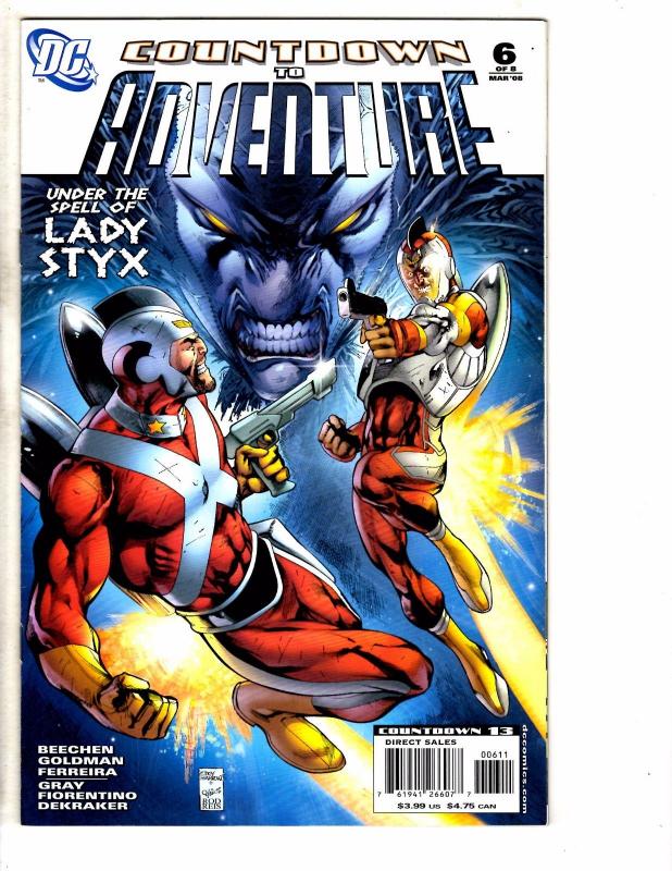 Lot Of 4 Countdown To Adventure DC Comic Books # 1 2 3 6 Batman Flash Arrow J220