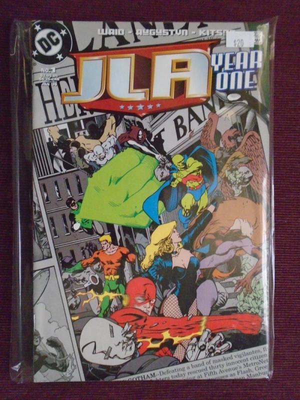 JUSTICE LEAGUE of AMERICA Year One #1, NM, Flash, Green Lantern, 1998, JLA