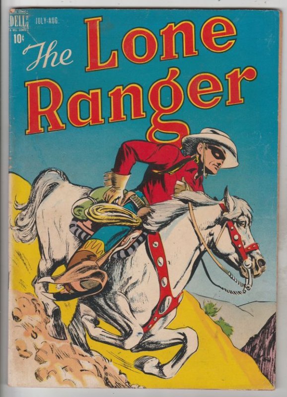 Lone Ranger, The #4 (Jul-48) FN+ Mid-High-Grade The Lone Ranger, Tonto, Silver