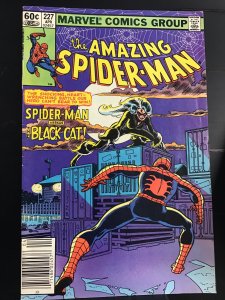 The Amazing Spider-Man #227 Newsstand Edition (1982)