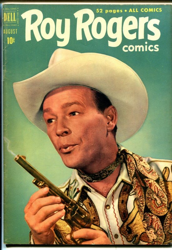 Roy Rogers #44 1951-Dell-photo cover-VF Minus