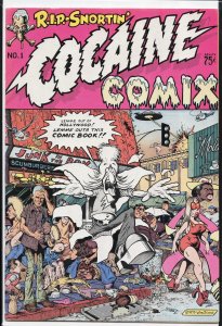 Cocaine Comix #1 (1976) Wildroot