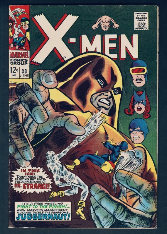 The X-Men #33 (1967) FN/VF