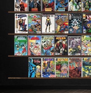 Huge Lot 150+ Comics with Captain Marvel, Doctor Fate, X-Men 2099 & More!