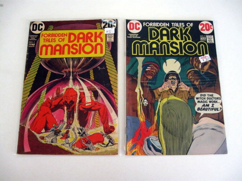 *FORBIDDEN TALES OF DARK MANSION #7-15 Guide $47 6 Books