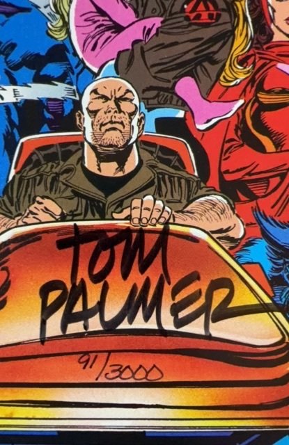 The Avengers #368 (1993) SIGNED TOM PALMER no coa