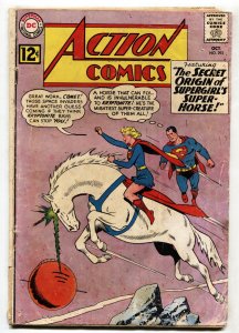 ACTION #293 comic book 1962-SUPERMAN-SUPERGIRL ON SUPERHORSE