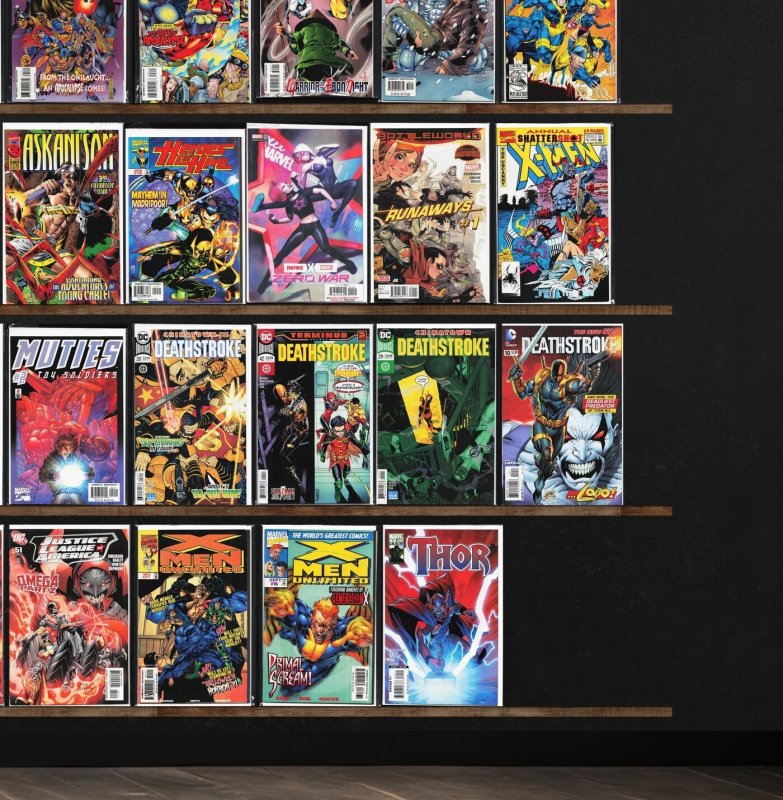 Huge Lot 130+ Comics with Namor, The Sub Mariner, X-Men Unlimited & More!