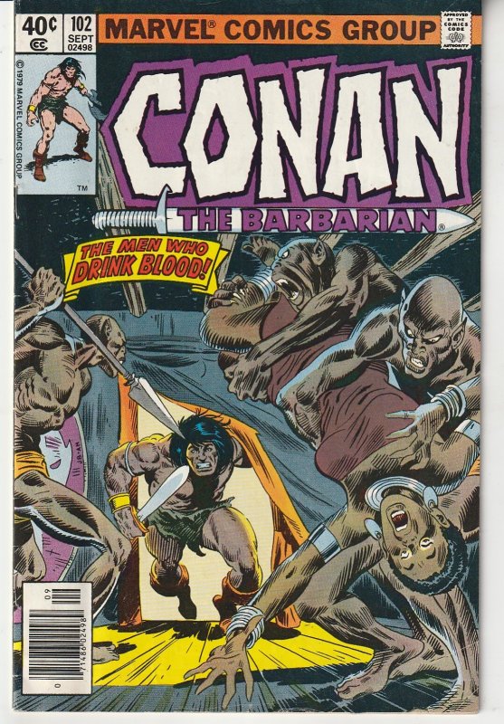 Conan The Barbarian(vol. 1) # 102   Vampires in Africa !