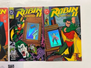 4 Robin DC Comic Books # 1 2 3 4 Batman Flash Superman Wonder Woman 79 JS43