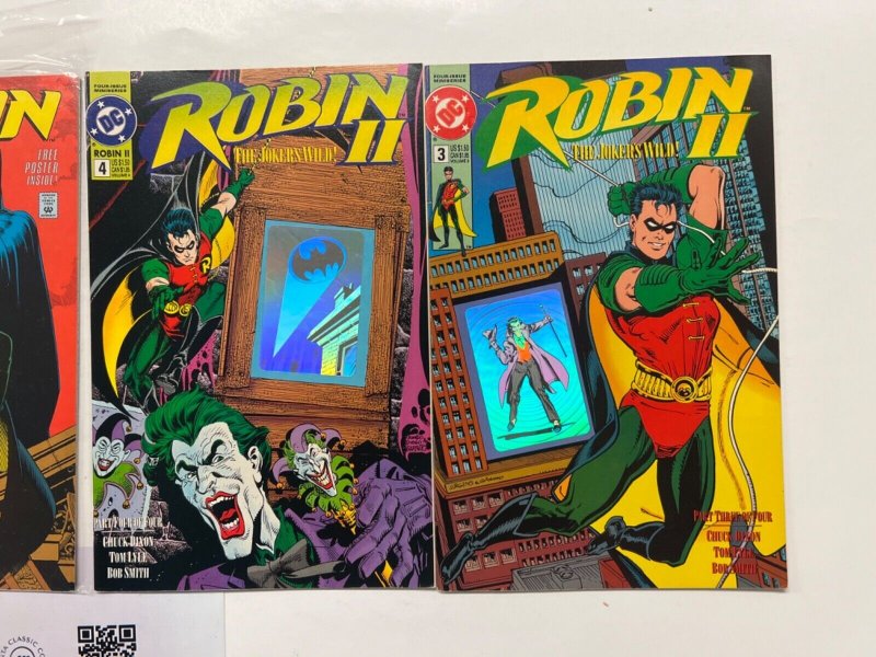 4 Robin DC Comic Books # 1 2 3 4 Batman Flash Superman Wonder Woman 79 JS43