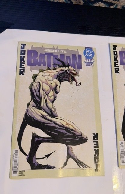 ABSOLUTE BATMAN #15 NICK DRAGOTTA FIRST PRINTING JOKER 1