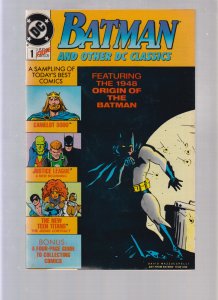 Batman and Other DC Classics #1 - David Mazzucchelli Cover Art. (8.0) 1989