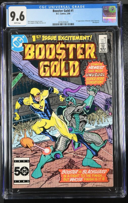 BOOSTER GOLD #1 CGC 9.6  1st appearance DC comic book 4376333020